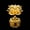 Gold, variant on Buddha Led Lotus Light Lamp:Lotus Lamp, Flower Lamp, Colorful LED Lotus Buddhist Lamp,Gradient Buddha Light for Worship Prayer and Display,Battery Powered or Plug Use,Lotus Flower Lamp (Gold)