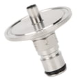 thumbnail image 4 of 1.5in Triple Clamp  Clamp Adapter, Silver Leaking-proof Gas Post, For Brewer Fitting Replacement Parts Brewing Accessory, 4 of 8
