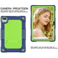 thumbnail image 3 of SOATUTO for Moderness Tab MB1001 10.1" Case W/ Shoulder Strap Stand Soft Silicone Case for ZZB Velorim Freeski OLEXEX Bestski CZZ Tablet Case with HD Clear Screen Protector Film - Navy+Green/2 Pcs, 3 of 6