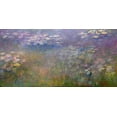 thumbnail image 2 of Monet, Claude 32x18 White Modern Wood Framed Museum Art Print Titled - Water Lilies, 2 of 4