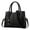 Black, variant on Purse and Handbags for Women Leather Tote Shoulder Handle Satchel Bags Ladies Large Capacity Bag with Adjustable Strap