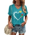 thumbnail image 4 of CHENge Plus Size Autism Awareness Shirt for Women Autism Acceptance Tshirt Autism Mama Tee Support Gift Tee Tops, 4 of 5