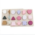 thumbnail image 3 of Silicone Alphabet Puzzle Montessori Letter Toy Board For Kids Preschool Educational Learning Alphabet Toys, 3 of 5