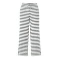 thumbnail image 6 of Joyspun Women’s Sleepwear Knit Cropped Pajama Pants, 25'' Inseam, Sizes S-3X, 6 of 6
