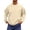 Beige, variant on Men's Crewneck Sweatshirt Soft Brushed Fleece Pullover Long Sleeve Plain Casual Basic Athletic Athletic Tops for Fall Winter Beige L