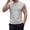 Light Gray, variant on Men's Casual Breathable Mesh Structured Solid Color Sleeveless Round Neck Wide Shoulder Turtleneck Shirt T Shirts for Men