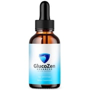 GlucoZen Advanced Formula Drops Natural Support Supplement Gluco Zen 30 Servings