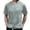 Green, variant on Zylarhe Mens Tshirts, Men's Summer Sports Leisure Ice Silk Short Sleeve Men Feeling Elastic Breathable Loose Young Men Round Neck Short Sleeve Shirts Pack for Men Black M