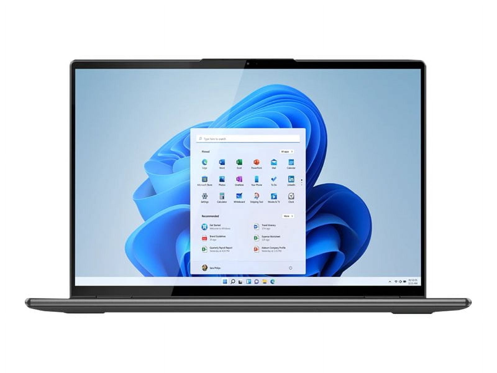 Lenovo - Yoga 7i 16" WQXGA Touch 2-in-1 Laptop - Core i5-1240P - 8GB Memory - 256GB SSD - Storm Grey