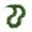 Green-E, variant on QIUXUJ - 90cm Artificial Norfolk Pine Hanging Stem, Trailing Green Pine Branch Stem, Realistic Evergreen Greenery for Christmas Wreath, Wall Hanging & Floral Arrangement Filler (B)