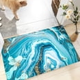 thumbnail image 5 of Clearance！Guanhe Welcome Mats, Ocean Series Outdoor Doormats Floor Soft Non-Slip Carpet Rug Doormat 24x16''(Blue), 5 of 9