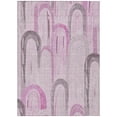 thumbnail image 2 of Addison Rugs Machine Washable Indoor/ Outdoor Funky Contemporary Chantille Rug Pink - 2'6" x 3'10", 2 of 5