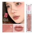 thumbnail image 1 of Lápiz labial con efecto espejo, hidratante, gelatinoso, para labios voluminizadores, duradero, brillante, brillo labial, tinte labial, maquillaje, esmalte de labios Bear Lip Glaze, cosméticos coreanos, 1 of 5