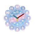 thumbnail image 2 of predolo Creative Wall Clock for Kids Educational Analog Learning Clock Silent Decorative Dreamy, 2 of 8