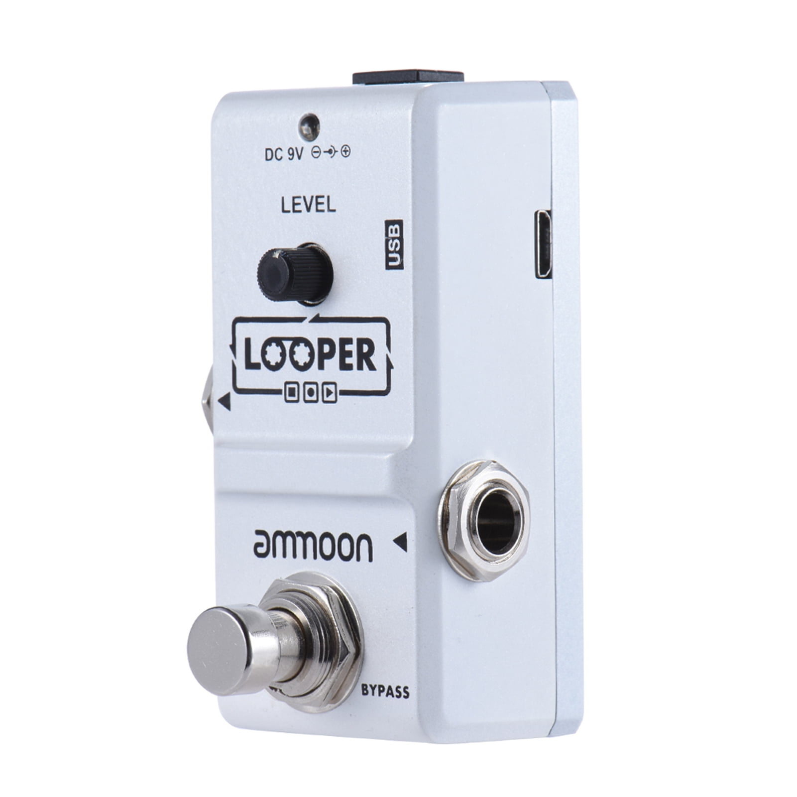ammoon AP09 Nano Series Loop Electric Guitar Effect Pedal Looper True Bypass Unlimited Overdubs