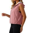 thumbnail image 4 of Ankola Women's Casual Zip Up Cargo Vest Lightweight Sleeveless Blazer Vest Jacket Tops Trendy Outwear, 4 of 7