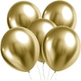 thumbnail image 3 of Globos Kalú Cromo Metálico Oro No.9 con 30 piezas, 3 of 4