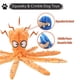 thumbnail image 4 of Juguete interactivo para perros chirriantes, sin relleno, con forma de pulpo y papel arrugado para perros medianos y grandes., 4 of 5