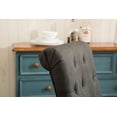 thumbnail image 5 of JESTOP Dining Chair Set of 2, Upholstered Chairs with Wooden Legs for Kitchen, Dinging Room, Living Room, 5 of 8
