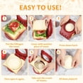 thumbnail image 4 of Cortador y sellador de sándwiches CHICHAUS Uncrustable Red, 4 of 7