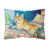 Carolines Treasures 7275PW1216 Norwich Canvas Fabric Decorative Pillow, 12H x16W, multicolor