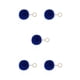 thumbnail image 3 of Cateissary Fuzzy Ball Llavero Flexible Cómodo Creativo Exquisito Llaveros Adorables Delicados Llaveros Mujeres Azul Oscuro 4cm Type2 NO2 Cateissary CBP365804, 3 of 3
