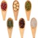 thumbnail image 4 of 10 piezas de cuchara de madera maciza para condimentos, minicuchara de madera para sal con mango corto para hojas de té sueltas, granos de café, dulces, leche en polvo, especias, helado,, 4 of 7