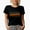 Black, variant on Tennessee, US State Themed, Groovy Retro Wavy Text Merch Gift, Black T-Shirt, Medium