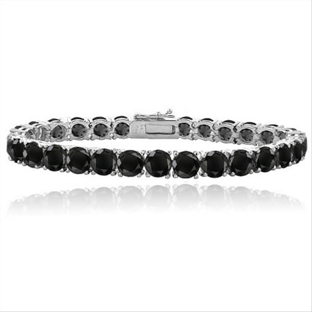 Black Swarovski Elements Tennis Bracelet Black Swarovski Elements Tennis Bracelet