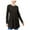 Black - blkhthr, variant on Style & Co. Womens Solid Pullover Sweater, Black, Petite, PL