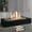 4 Forks Rectangle, variant on EAST FLAME Rectangular Tabletop Fire Pit with 2 Sided Glass Mini Portable Fireplace for Patio Backyard, Gift for Christmas