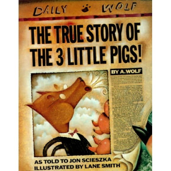 Pre-Owned The True Story of the 3 Little Pigs (Hardcover 9780670827596) by Jon Scieszka