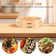 thumbnail image 4 of FELTECHELECTR Recipiente japonés de madera para mezclar arroz y sushi, cubo de madera para arroz, recipiente tradicional para preparar sushi en restaurantes, 26 cm, 4 of 7