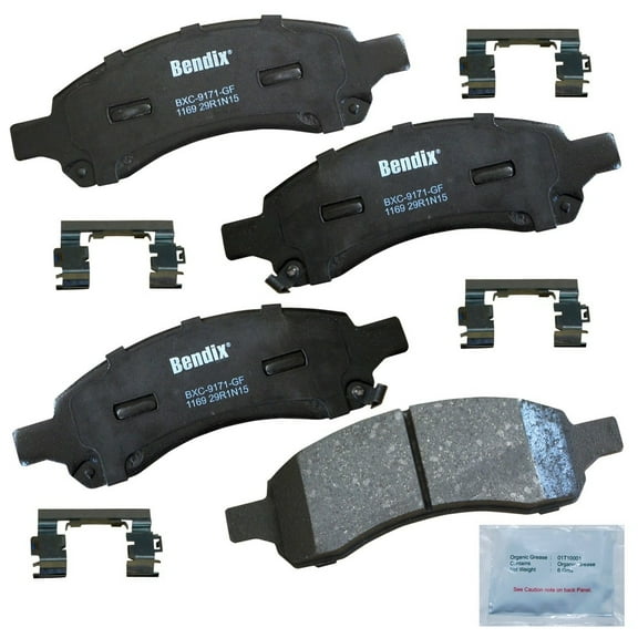 Disc Brake Pad Set Fits select: 2015-2017 CHEVROLET TRAVERSE, 2006-2009 CHEVROLET TRAILBLAZER