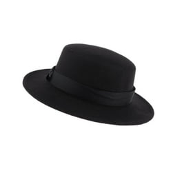 Classic Black Fedora Hat - Walmart.ca