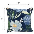 thumbnail image 6 of Better Homes & Gardens Blue Floral Outdoor Throw Pillow, 6 of 9