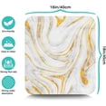 thumbnail image 5 of Coffee Bar Mat Accessories for Countertop Absorbent Hide Stain Rubber Backed Dish Drying Mats for Kitchen Counter Draining Pad Decor Gift Fit Under Coffee Maker Coffee Pot Espresso Machine (18x16in), 5 of 5