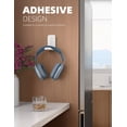 thumbnail image 4 of Soporte para auriculares Lamicall Sticky Headphones Hanger, paquete de 2, color blanco, 4 of 7