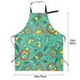 thumbnail image 4 of Bingfone Funny Animals In Jungle Apron Gifts For Men, Women Professional Grade Chef Apron For Kitchen,Bbq & Grill, 4 of 8
