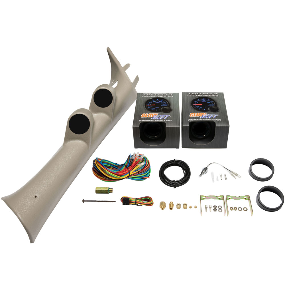 GlowShift 20072013 Chevrolet Silverado 6.6 Duramax Tan Full Size