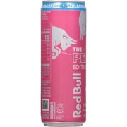 Red Bull Peach Edition Sugarfree Energy Drink, White Peach, 12 fl. oz. can, 114mg Caffeine
