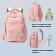 thumbnail image 5 of DAKIMOE Large capacity Backpack Aesthetic Student Schoolbag Middle School Backpack, Pink, 5 of 6