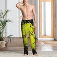 thumbnail image 6 of Lsque Ball Print Men's Pajama Pants, Lounge Pant - Comfortable Home Wear,Elastic Waistband, Stylish Design-Large, 6 of 9