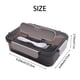 thumbnail image 4 of Lunch Box, 1500ml Bento Box, Food Container With 3 Compartments And Cutlery Set,microwave And Meal, 4 of 5
