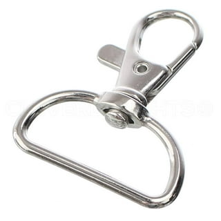 Lobster Claw Clasps - Wide ¾ D Ring - 360 Swivel by