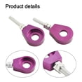 thumbnail image 3 of BUYISI 2Pcs 12mm Chain Tensioner Adjusters For Honda For Xr For Crf For 50 70 Purple, 3 of 9