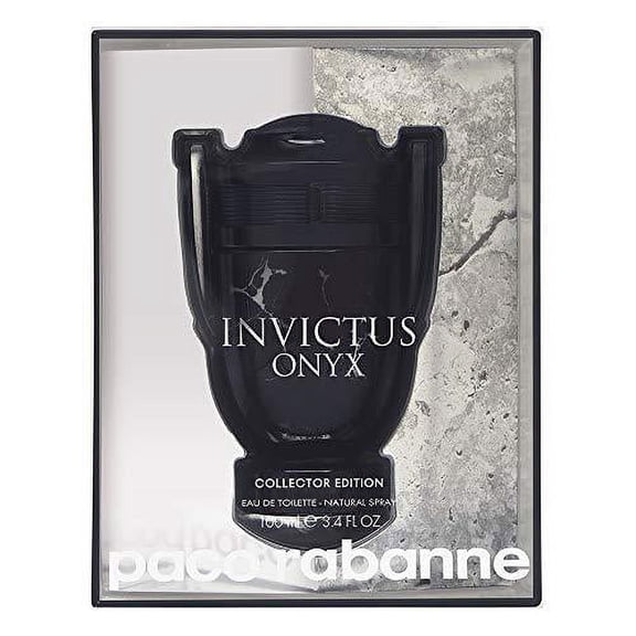 INVICTUS ONYX * Paco Rabanne 3.4 oz / 100 ml Eau de Toilette (EDT) Men Cologne