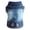 A-E44, variant on FTsdfkl Pet Clothes, Dog Jeans Jacket, Cool Blue Denim Coat Small Medium Dogs Lapel Vests, Puppy T-Shirt Comfort and Cool Apparel for Small Medium Dogs Cats,Vintage Textured Grain,XL