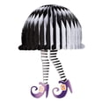 thumbnail image 2 of Xihbxyly Colgante de Papel de Halloween, Diseño de Zapato de Bruja de Tacón Alto, Farol de Papel Reutilizable, Decoración para Fiestas, Ambiente Festivo, Accesorio de Decoración para El Hogar, Tamaño, 2 of 2