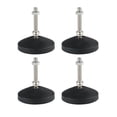 thumbnail image 1 of Pies niveladores ajustables M8 x 50 x 80mm, patas antideslizantes para proteger el suelo para estantes 4pcs, 1 of 7